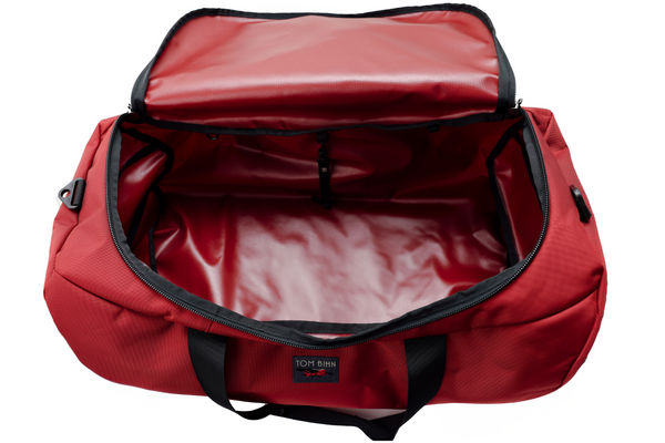 An open Large Yeoman Duffel